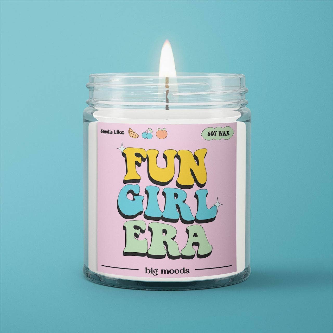 Luxury Soy Candle-"Fun Girl Era" - 5oz Soy Candle