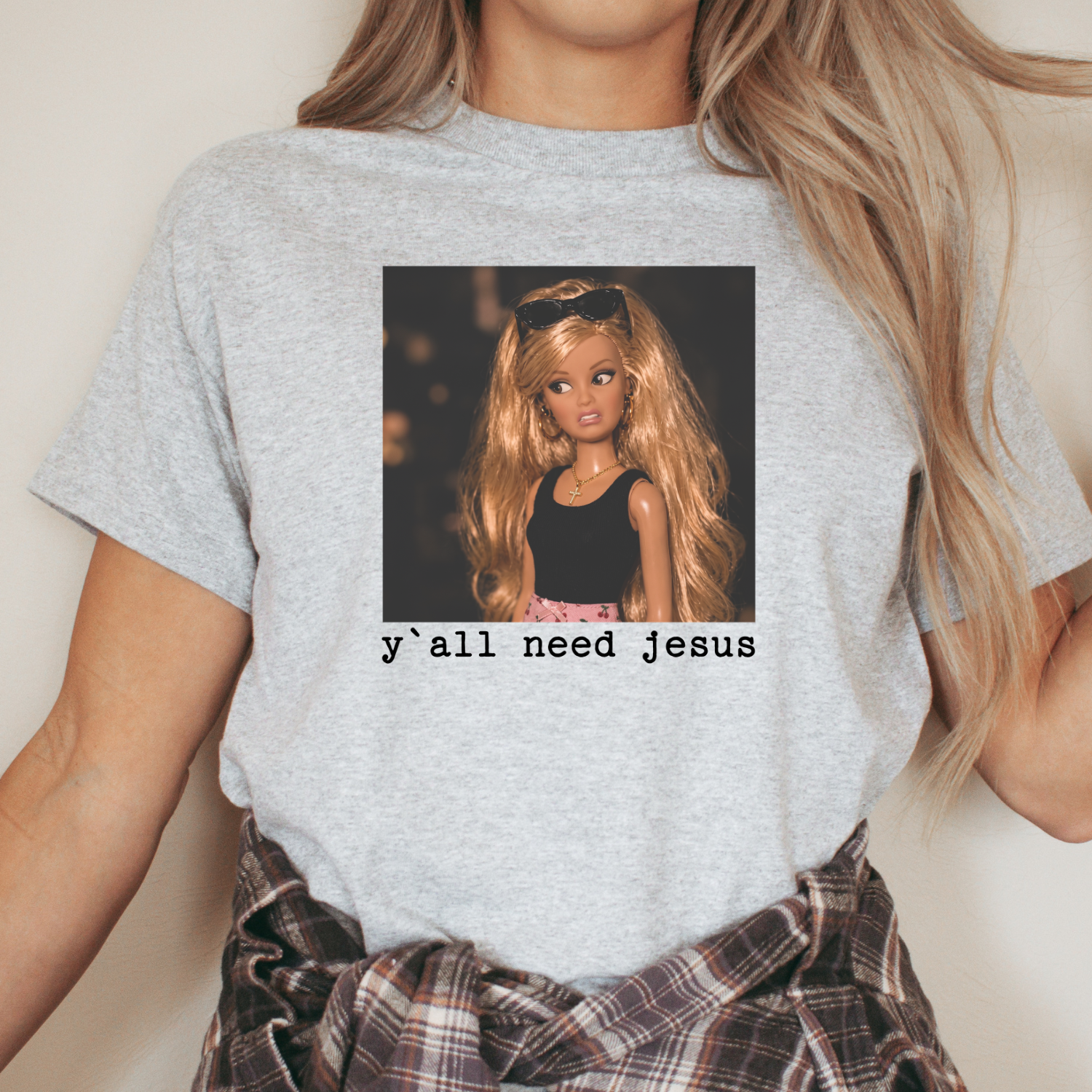 Shirt - Y'all Need Jesus Funny T-Shirt Meme